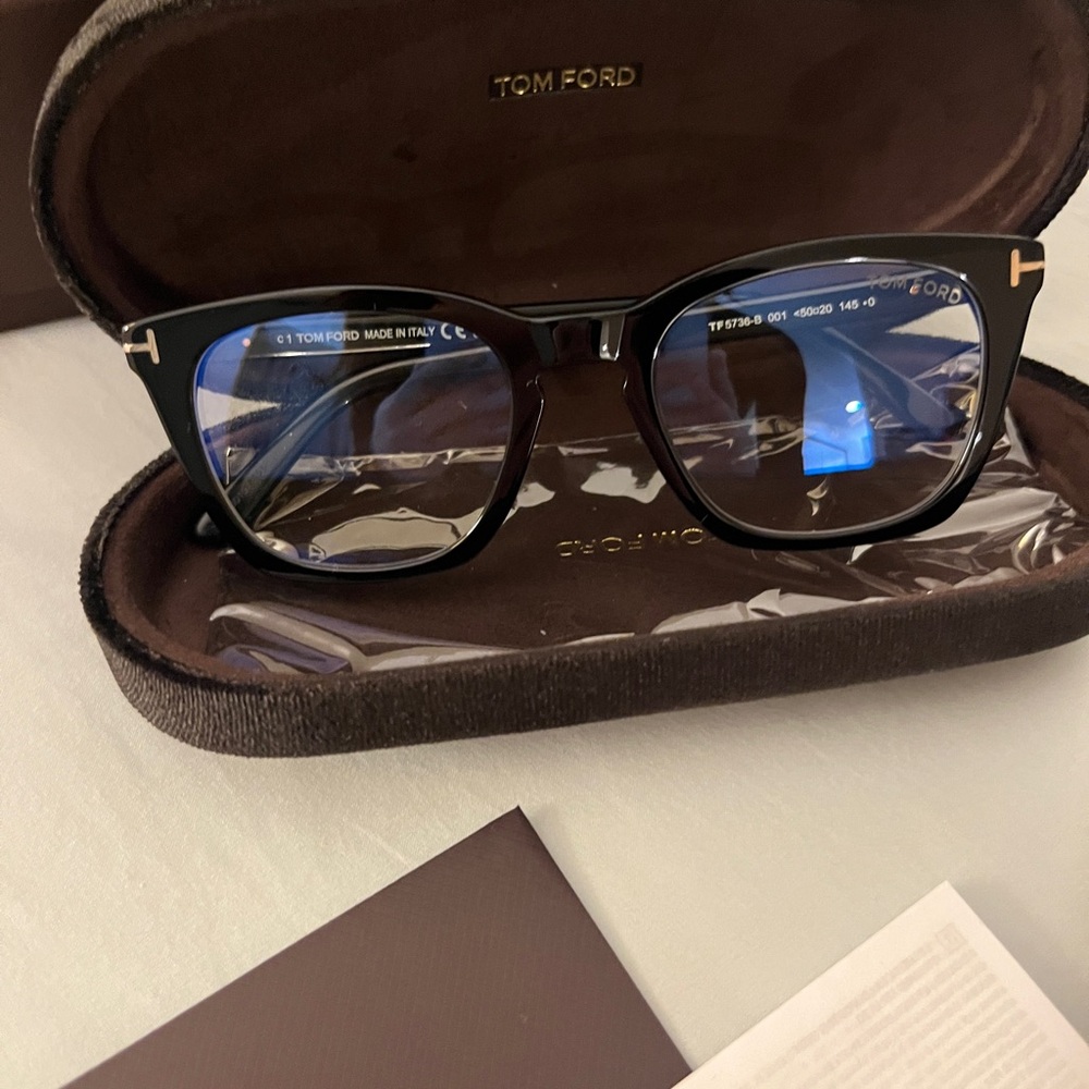 Tom Ford Black Eyeglasses